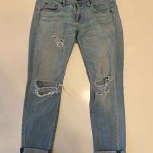 Rag & Bone The Dre ankle length Jean Size 25